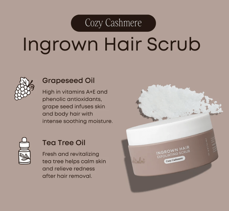 Ingrown Hair Exfoliating Scrub - Cozy Cashmere - Image 3